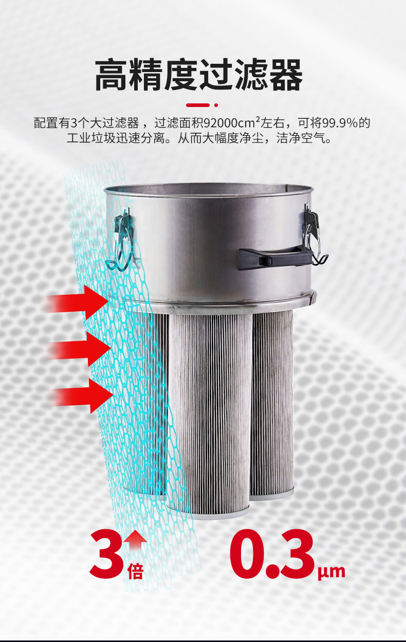 380V电动脉冲工业吸尘器_04